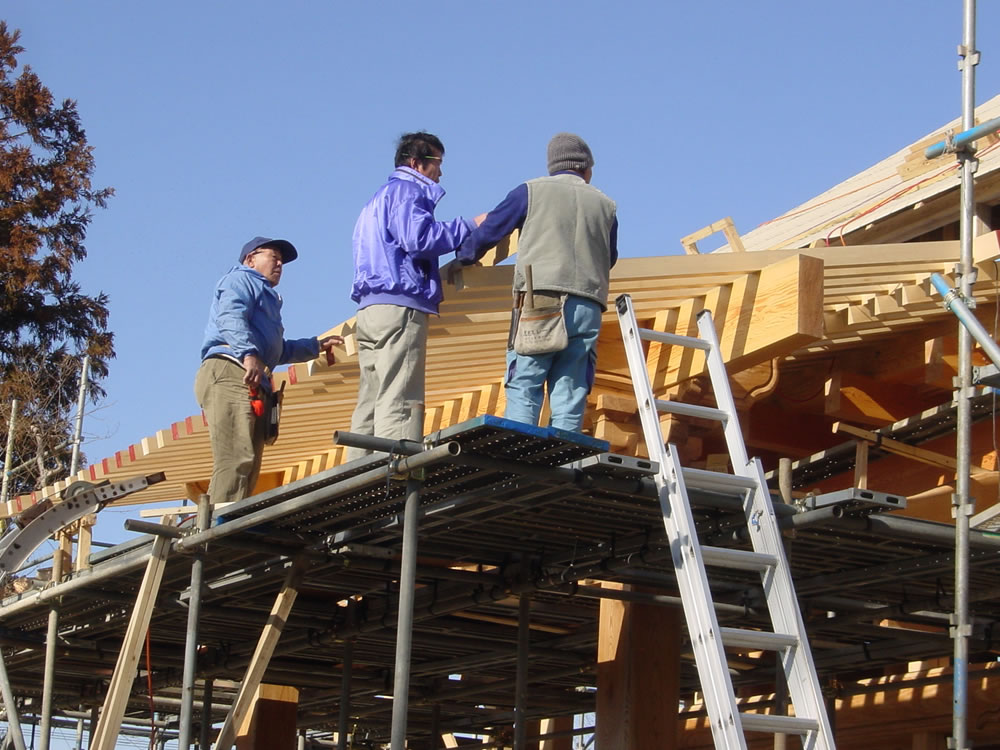 屋根工事 平成17年1月～3月