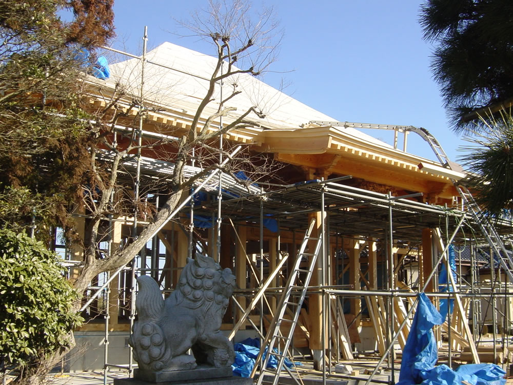 屋根工事 平成17年1月～3月
